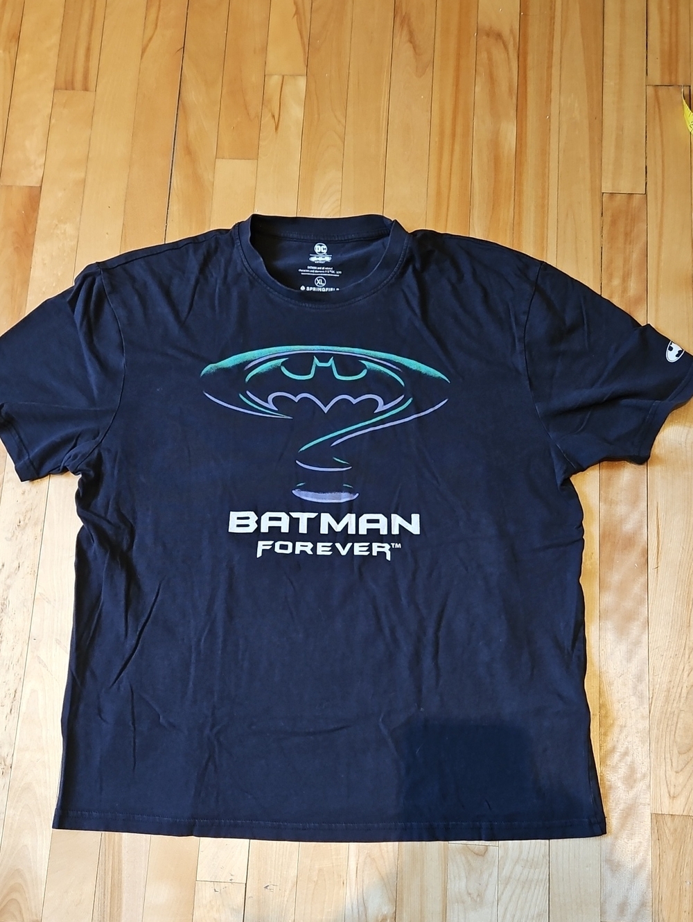 DC Black Batman Forever Graphic Short Sleeve Tee